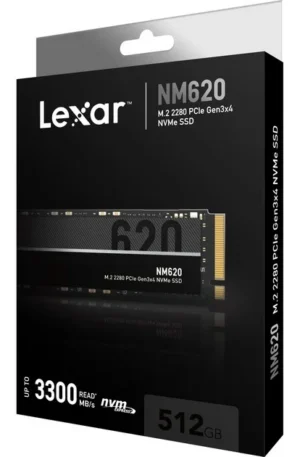 Lexar - Disque Dur SSD NVME Nm620 512Go PCI-E 3.0