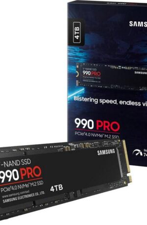 Samsung - Disque Dur SSD NVME 990 Pro 4000 Go PCI-Express
