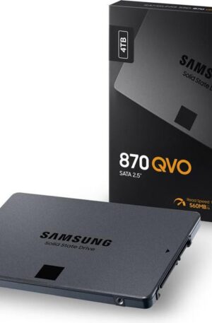 Samsung - Disque Dur SSD 870 QVO 4000 GO SATA 2.5"